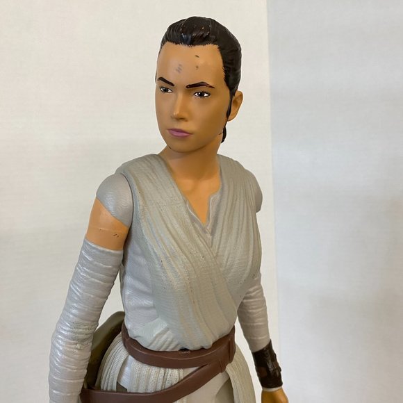 Star Wars Action Figure Jakks 18" Tall Big Figs REY Force Awakens Episode VII - Picture 2 of 4